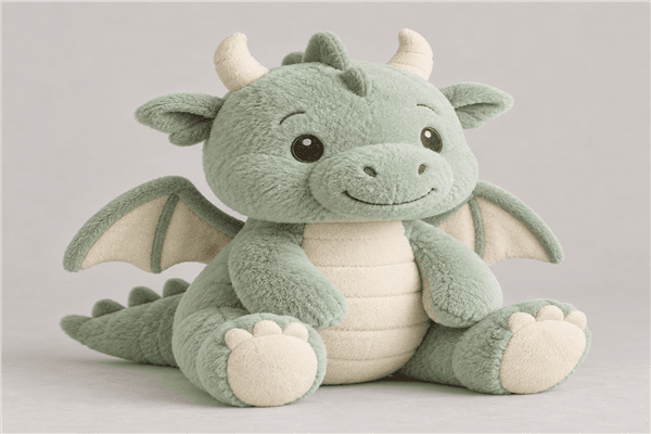 Custom plush product and factory setting for licensed character plush manufacturing